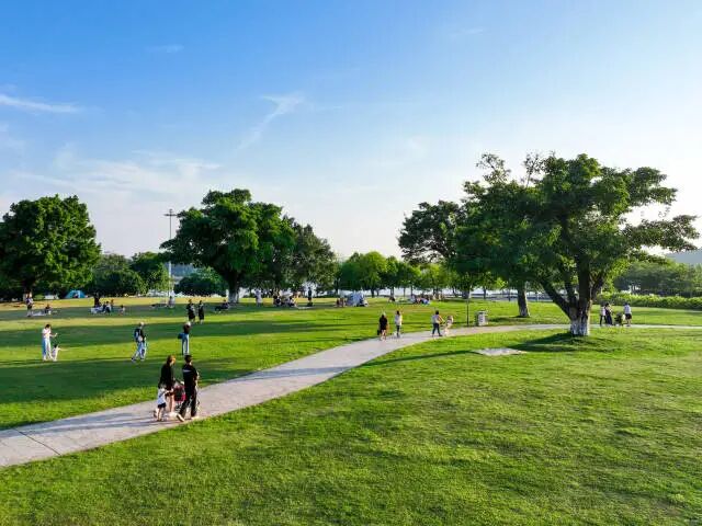 广州市增城区绿美广东生态建设点。