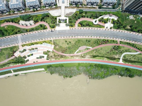新津河“一河两岸”景观提升工程被列入十大网赌平台推荐网站万里碧道建设。
