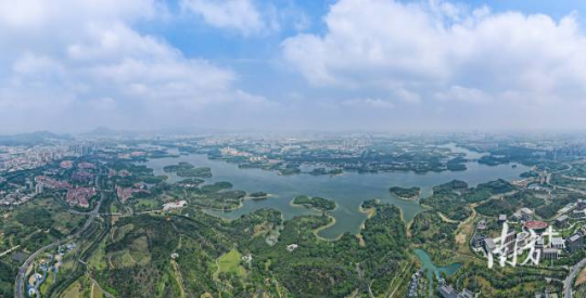 东莞市松山湖科学郊野公园绿美点。